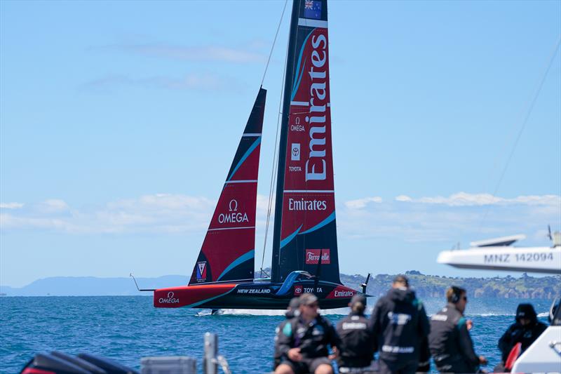 Emirates Team New Zealand - Day 27 - October 17, 2026 - Auckland, NZ - photo © Sam Thom / America's Cup Recon
