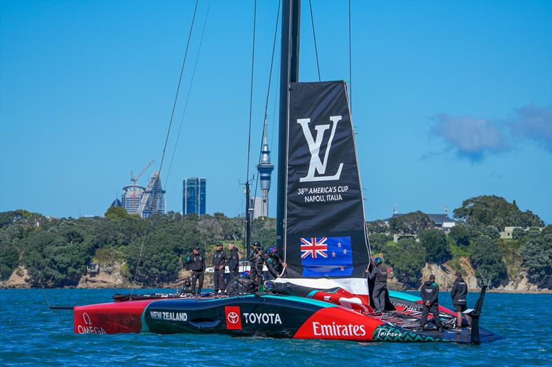 Emirates Team New Zealand - Day 27 - October 17, 2026 - Auckland, NZ - photo © Sam Thom / America's Cup Recon