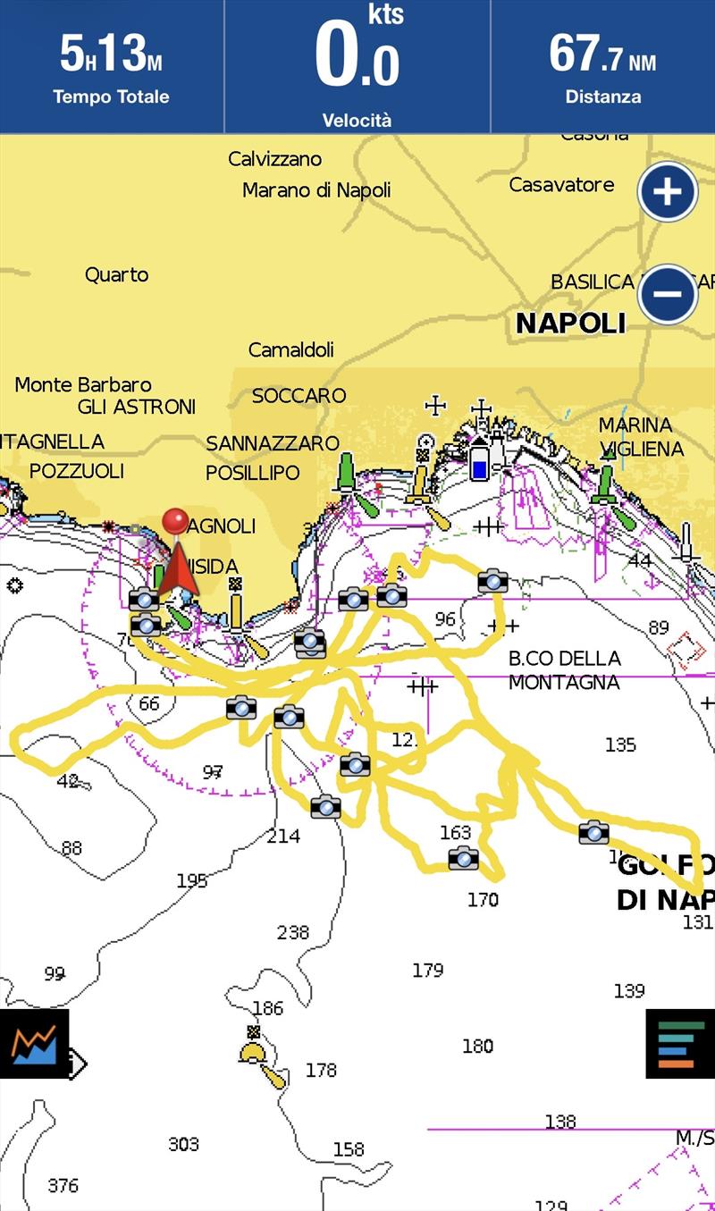 Recon Unit Track - La Roche-Posay Racing Team - October 23, 2026 - Naples - photo © America's Cup Recon