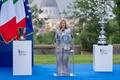 Giorgia Meloni, Italian Prime Minister - Italian Prime Minister Welcome Function at Casino del Bel Respiro, Rome - My 26, 2025 © Ian Roman / America's Cup