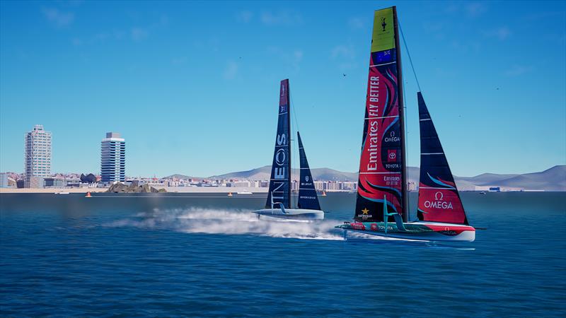 AC Sailing - 37th America's Cup Official Game - April 2024 - photo © ACE