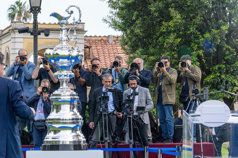Italian Prime Minister Welcome Function at Casino del Bel Respiro, Rome - May 26, 2025 photo copyright Ian Roman / America's Cup taken at Rome Sailing Club and featuring the ACC class