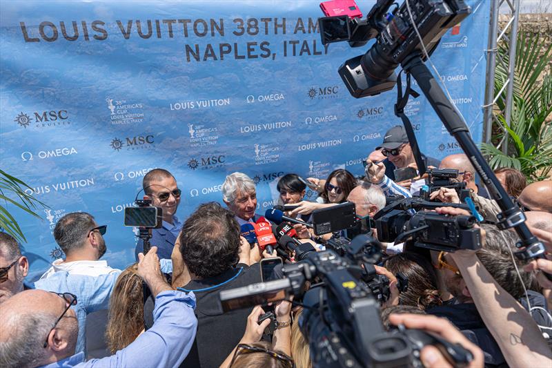 Louis Vuitton 38th America's Cup - Naples Presentation event, Castel dell'Ovo  - May 28, 2025 - photo © Ian Roman / America's Cup