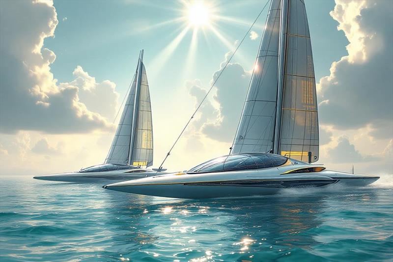 The two naves locked in the tightest race yet — every knot, every breath, a fight to the end - photo © Pierre-Jean Cottalorda