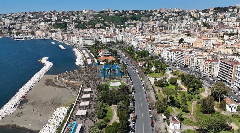 Naples Fanzone - Louis Vuitton America's Cup Venue - Naples - September 2025 photo copyright America's Cup Media taken at  and featuring the ACC class