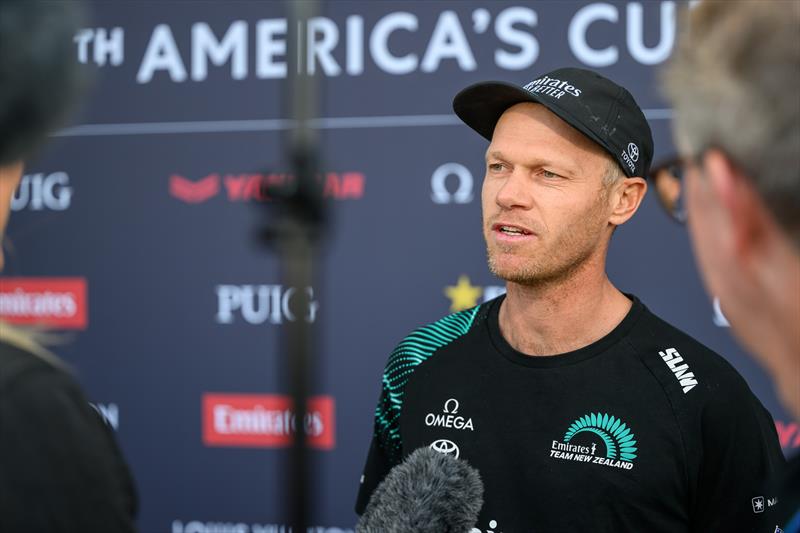 Nathan Outteridge (Emirates Team NZ) will be sailing with Artemis Racing on the SailGP circuit - photo © Ricardo Pinto / America's Cup