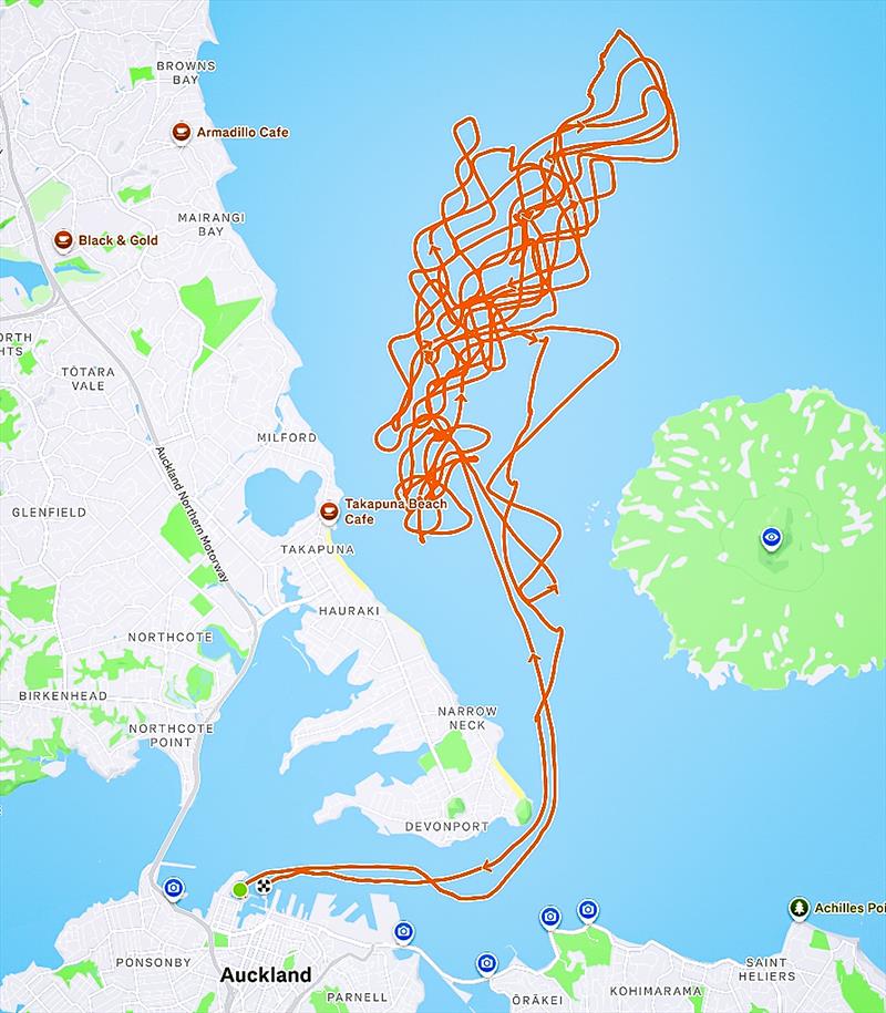 ETNZ AC75 track - Recon - March 16, 3036 - photo © ACP Recon Media