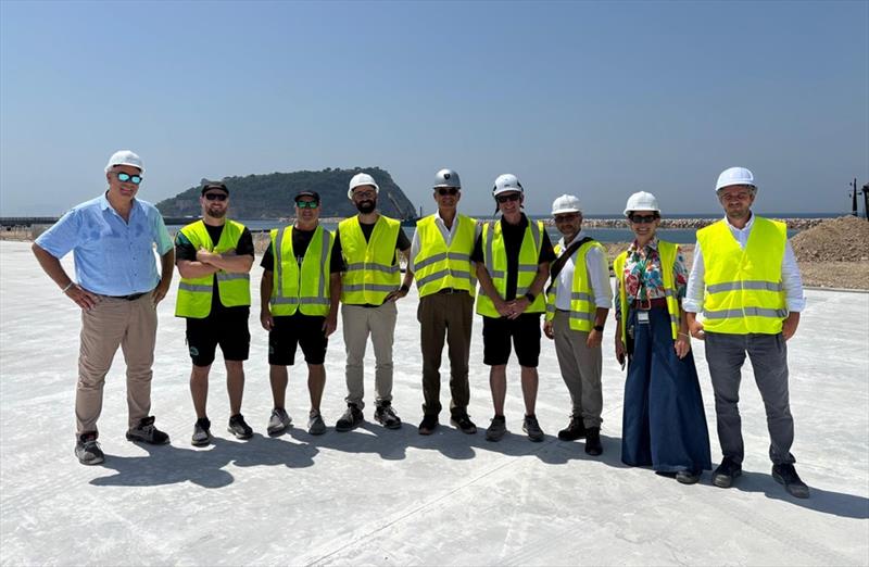 sail-world.com - America's Cup: Emirates Team NZ commence base construction in Naples