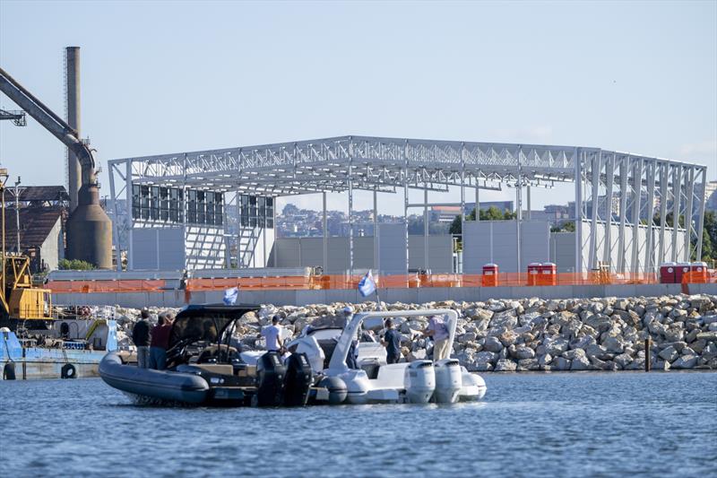 Team Bases under construction in Naples - September 2026 - photo © Ricardo Pinto / America's Cup