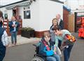 Belfast Lough Sailability boat naming with TV weather presenter Cecilia Daly © Nigel Thompson