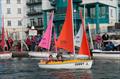 Belfast Lough Sailability boat naming with TV weather presenter Cecilia Daly © Nigel Thompson