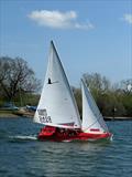 Liberty on the beat during the National Hansa TT Series Round 1 at Frampton on Severn © David Greenfield