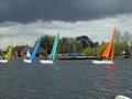 A storm coming during the 2022 Hansa TT at Frampton on Severn © Ken Elsey