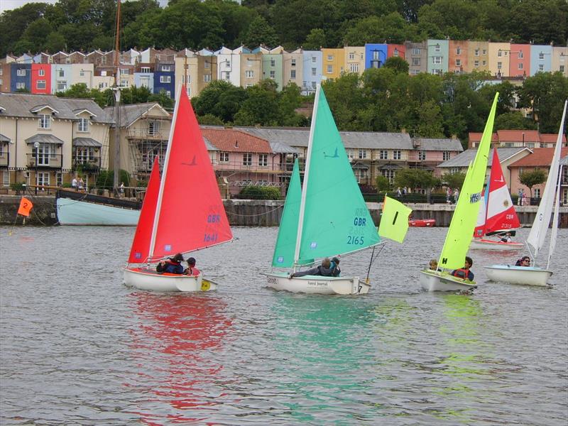 Hansa TT at Bristol photo copyright Bob Scull taken at Baltic Wharf Sailing Club and featuring the Hansa class