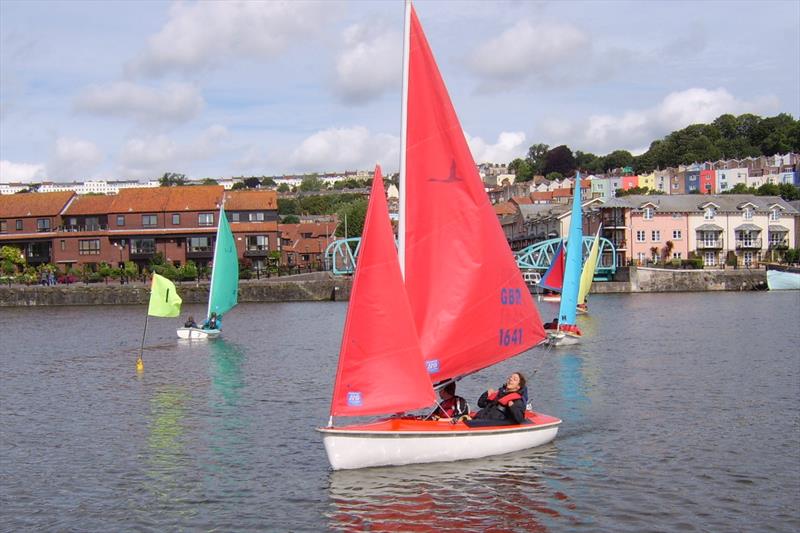 Hansa TT at Bristol photo copyright Bob Scull taken at Baltic Wharf Sailing Club and featuring the Hansa class