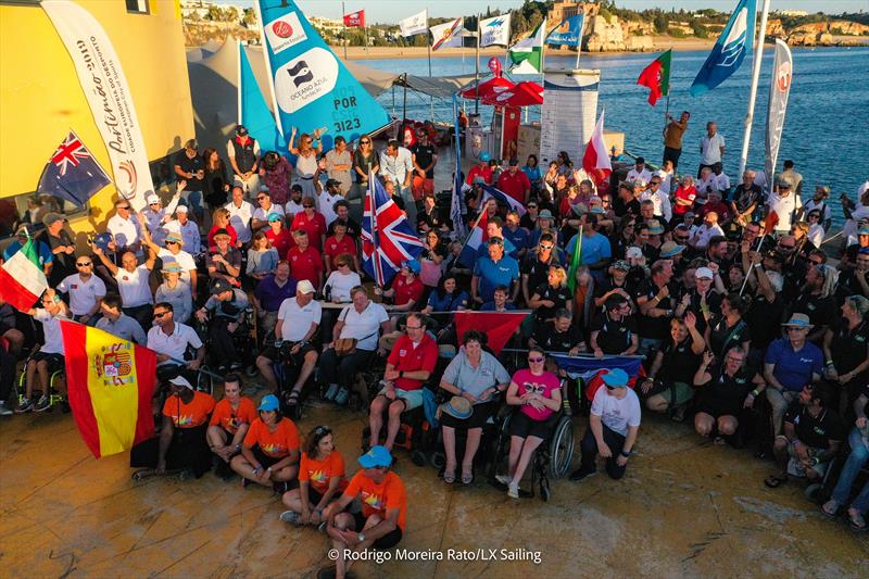 Hansa Europeans at Portimão, Portugal photo copyright Rodrigo Moreira Rato / LX Sailing taken at  and featuring the Hansa class