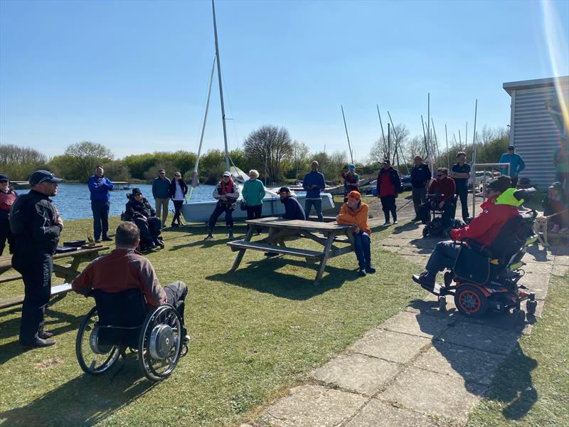 Welcome during the 2021 Hansa TT at Whitefriars photo copyright Nicky Durston taken at Whitefriars Sailing Club and featuring the Hansa class