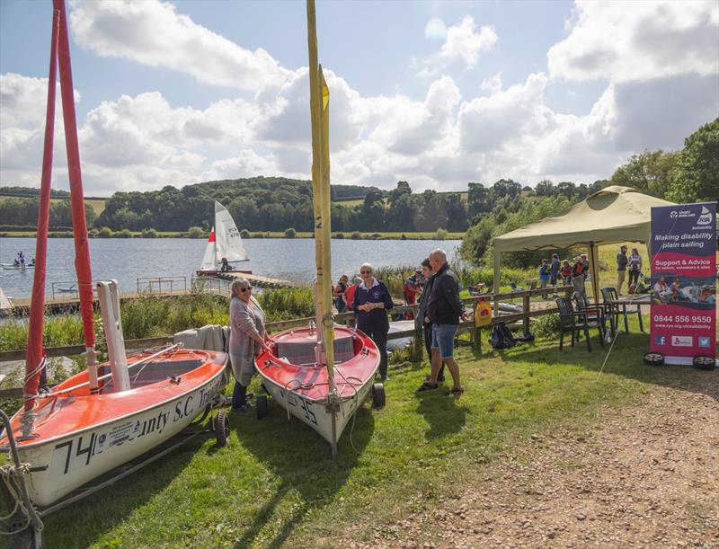 Sailability stand at Discover Sailing at Notts County Sailing Club - photo © David Eberlin