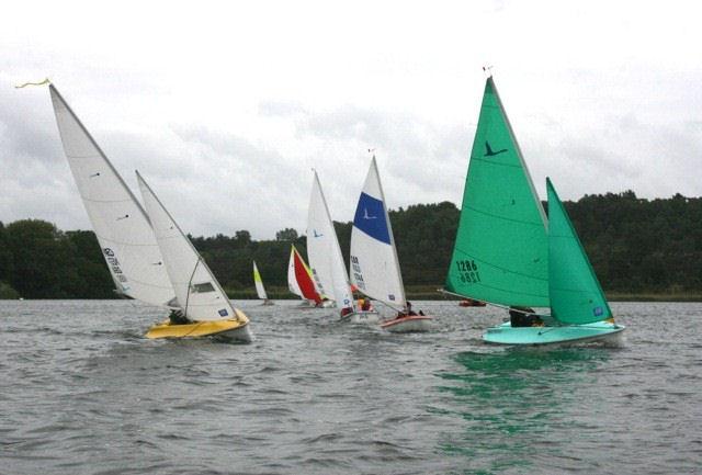 Access dinghy Nationals at Frensham photo copyright Allan Franklin and Wendy Neil-Smith taken at Frensham Pond Sailing Club and featuring the Hansa class