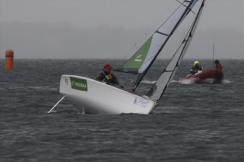 SKUD18's during the Access Europeans day 3 in Arbon, Switzerland photo copyright www.sailability.ch taken at Yacht Club Arbon and featuring the Hansa class