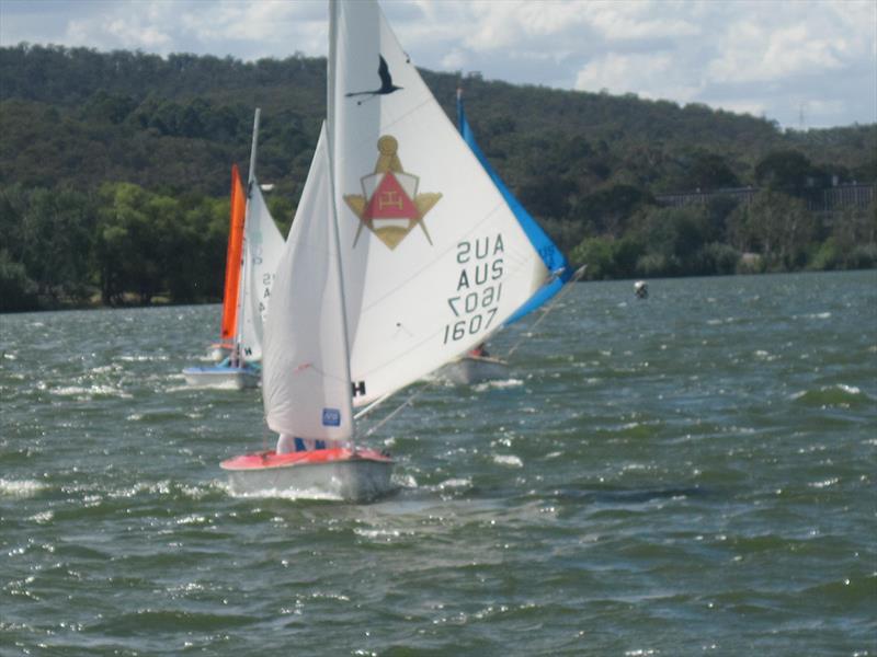 2018 ACT Hansa Regatta on Lake Burley Griffin photo copyright Matthew Owen taken at Canberra Yacht Club and featuring the Hansa class