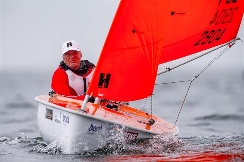 Piotr Cichocki wins 8 of 10 races an took the Kiel Week and EC victory photo copyright Sascha Klahn / Kiel Week taken at Kieler Yacht Club and featuring the Hansa class