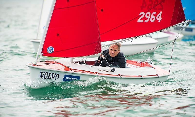 Jens Kroker (GER) - Hansa- Day 3 - Para Sailing World Championship, Sheboygan, Wisconsin, USA photo copyright Cate Brown taken at Sheboygan Yacht Club and featuring the Hansa class