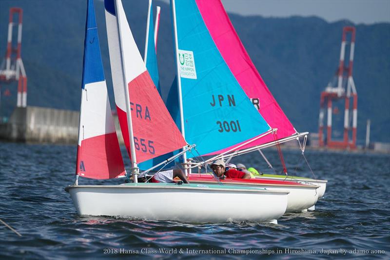 Hansa World and International Championships day 2 photo copyright Adamo Aono taken at  and featuring the Hansa class