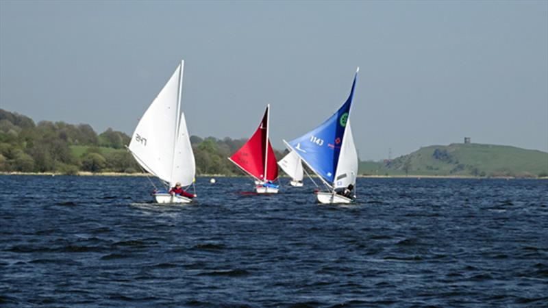 Hansa Scottish TT Series at Clydemuirshiel photo copyright Mary Christison taken at  and featuring the Hansa class