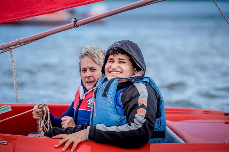 RYA awarded £150,000 of National Lottery Funding towards tackling of inequalities in sport photo copyright RYA taken at Royal Yachting Association and featuring the Hansa class