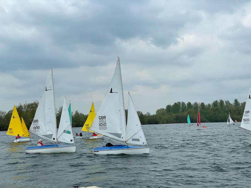 Mixed fleet during the 2022 Hansa TT at Whitefriars - photo © Nicky Durston