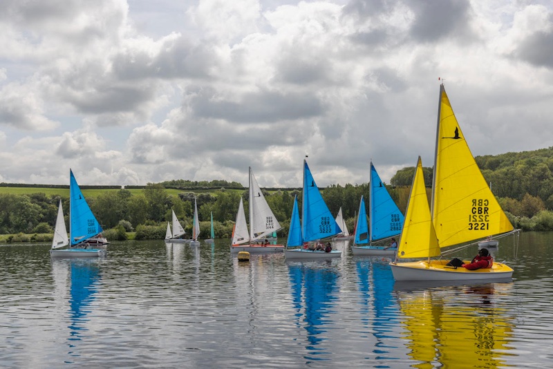 Hansa TT at Notts County photo copyright David Eberlin taken at Notts County Sailing Club and featuring the Hansa class