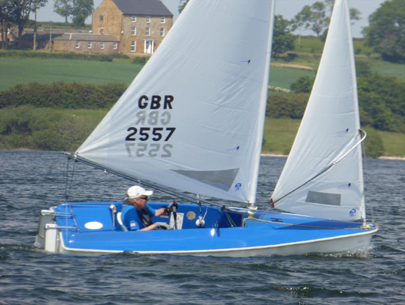 Liberty concentration during the Northampton Hansa TT photo copyright Chris Dabbs taken at Northampton Sailing Club and featuring the Hansa class