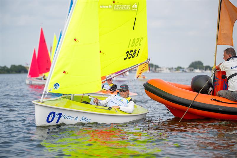 Peter Coleman racing the Hansa 303 - Allianz Sailing World Championships - photo © Sailing Energy