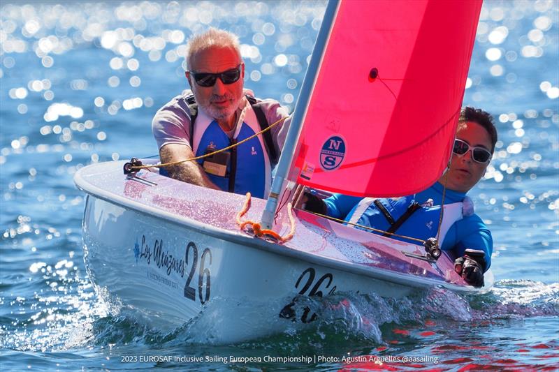 EUROSAF Inclusive Sailing European Championship 2023 - photo © Agustin Arguelles @aasailing