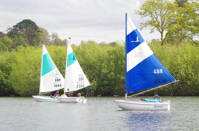 Hansa Class UK Traveller Trophy Series Round 2 at New Forest Sailability photo copyright Chris Wales taken at Spinnaker Sailing Club and featuring the Hansa class