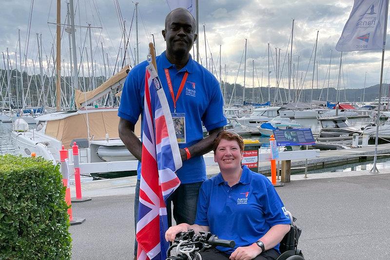 Leslie Philip and Kirsten Pollock - 2025 Hansa and Para World Championships - photo © Hansa Class UK