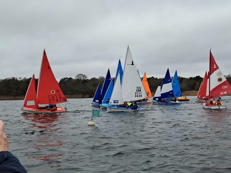 Duck Boat Challenge at Frensham photo copyright David Innes & Kate Whyatt taken at Frensham Pond Sailability and featuring the Hansa class