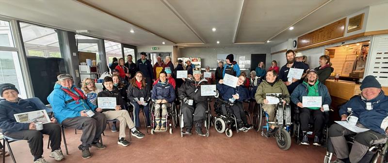 Prizewinners in the Notts County Hansa TT photo copyright David Eberlin taken at Notts County Sailing Club and featuring the Hansa class