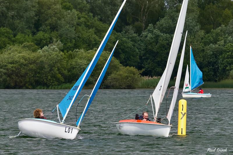 Hansa UK Traveller Trophy Series event at Whitefriars  photo copyright Paul Snook taken at Whitefriars Sailing Club and featuring the Hansa class