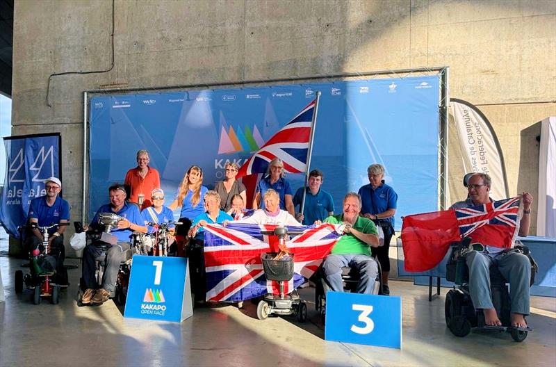 Team prize awarded to GBR - Hansa European Championships in Barcelona - photo © Nicola Durston
