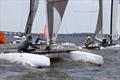 Racing on day 3 of the A Class Catamaran North American Championship © Richard Langdon / www.oceanimages.co.uk