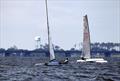 Racing on day 4 of the A Class Catamaran North American Championship © Richard Langdon / www.oceanimages.co.uk