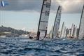 A-Cat Worlds at Toulon, France Day 6 - Andrew Landenberger AUS lead the Classic fleet in both final races, but had too many high scores in the light stuff earlier in the week to retain his World Champion's crown © Gordon Upton / www.guppypix.com