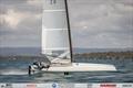 Australian A-Cat Nationals on Lake Macquarie Day 5 - Matt Homan rippin! © Gordon Upton / www.guppypix.com