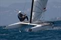 Marco Anessi is an ITA 49er ace and has recently transitioned to the A-Cat with great success and will be expected to do well in the Open fleet