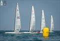 Low-rider mode is not fun for foiling boats - A-Class Cat European Championships at Riccione Day 3 © Gordon Upton / www.guppypix.com