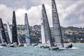 PredictWind A-Class Cat Worlds 2025 - An Open Fleet start in the four race warm up regatta
