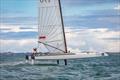 PredictWind A-Class Cat Worlds 2025 - Local Hero Dave Shaw flat and fast
