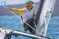 Lamberto Cesari, The Italian Champion, tries a low wind drag reductions manoeuvre .- Day 5 Predictwind A-Class Catamaran World Championships - Milford, NZ - November 16, 2025